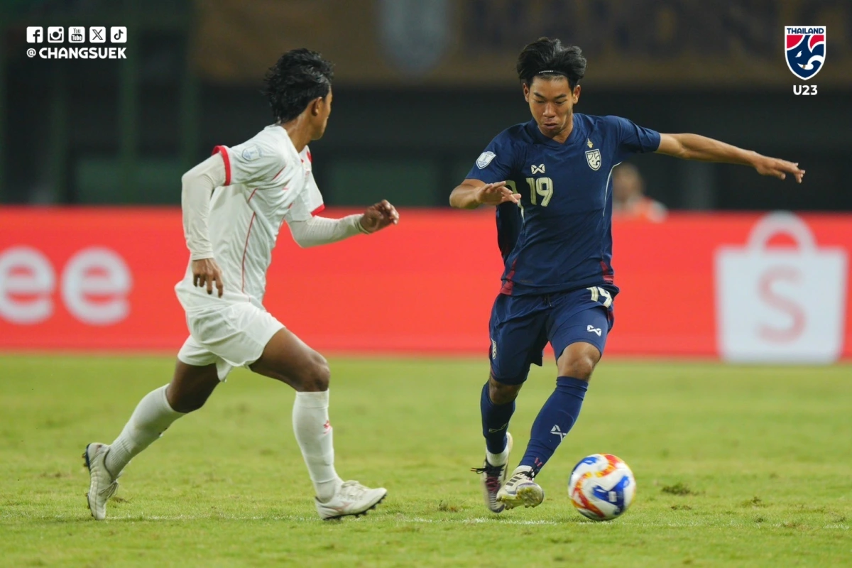 U23 Thái Lan vào bán kết U23 Đông Nam Á 2025. (Ảnh: FAT).