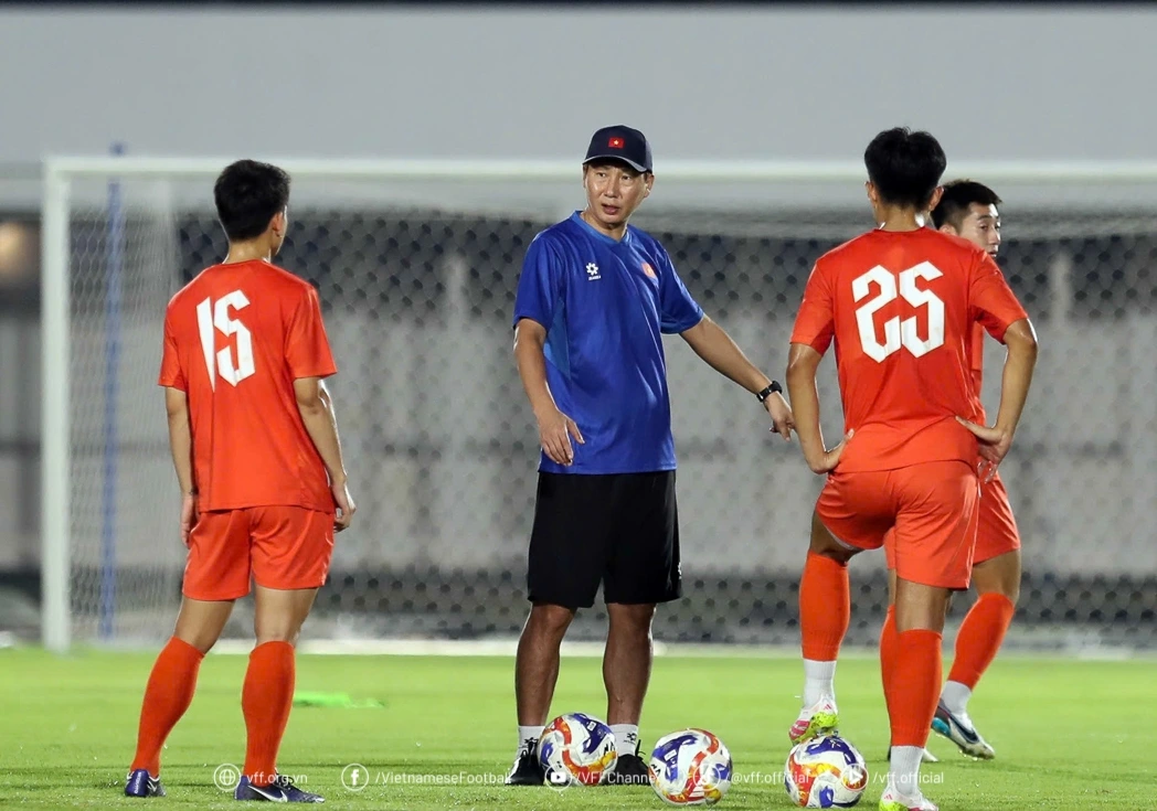 U23 Việt Nam khắc phục những điểm yếu trước trận chung kết với U23 Indonesia (Ảnh: VFF).