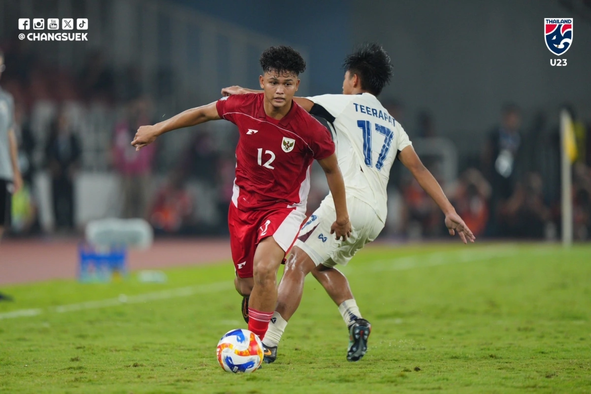 U23 Indonesia vào chung kết U23 Đông Nam Á 2025 sau trận đấu không tưởng. (Ảnh: FAT). 