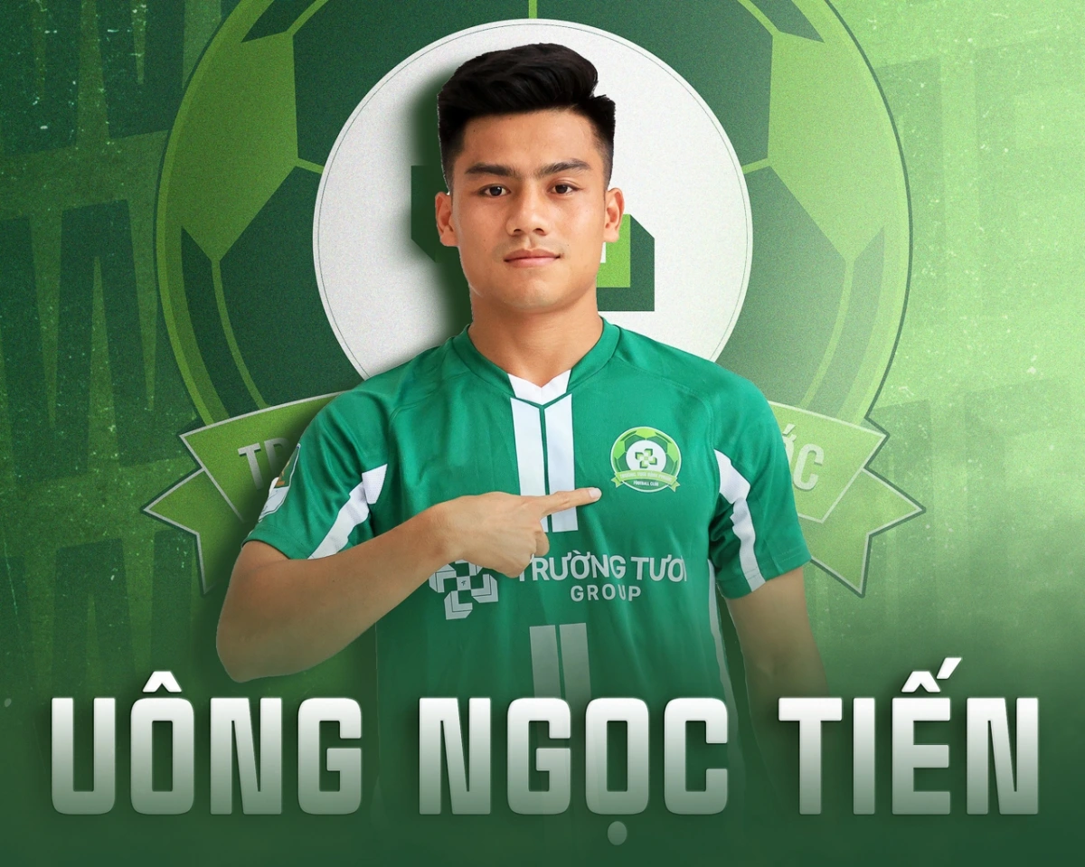 Uông Ngọc Tiến là cái tên mới nhất gia nhập Bình Phước.