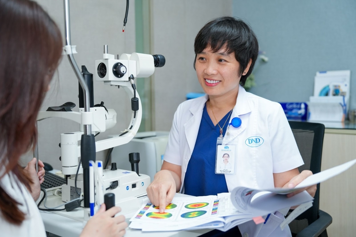 Hệ thống máy móc hiện đại giúp bác sĩ chẩn đoán chính xác và nhanh chóng tình trạng của bệnh nhân