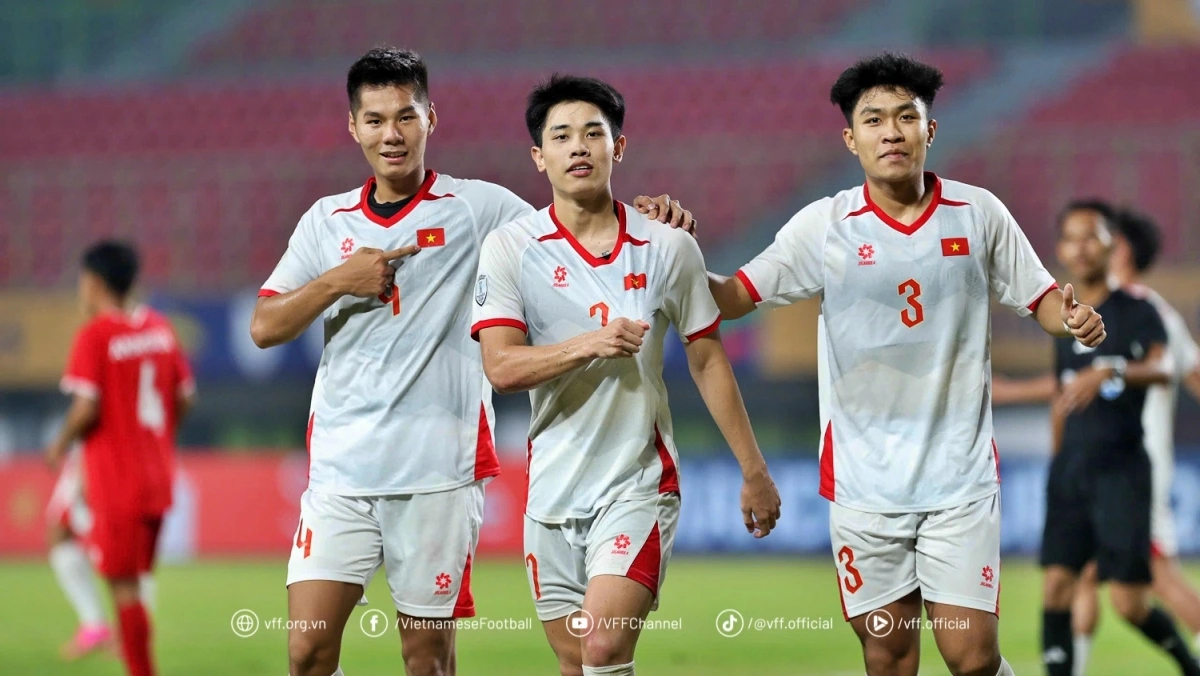 U23 Việt Nam sẽ so tài với U23 Philippines tại bán kết U23 Đông Nam Á 2025. (Ảnh: VFF)