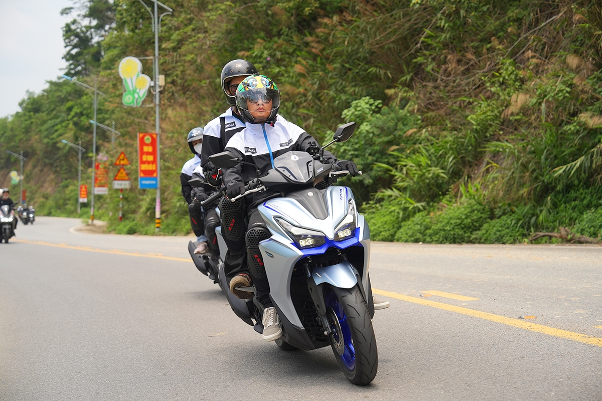 Yamaha NVX 2025 sở hữu hai chế độ lái, linh hoạt trong từng cung đường