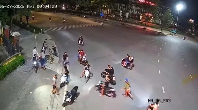 Hiện trường xảy ra vụ việc