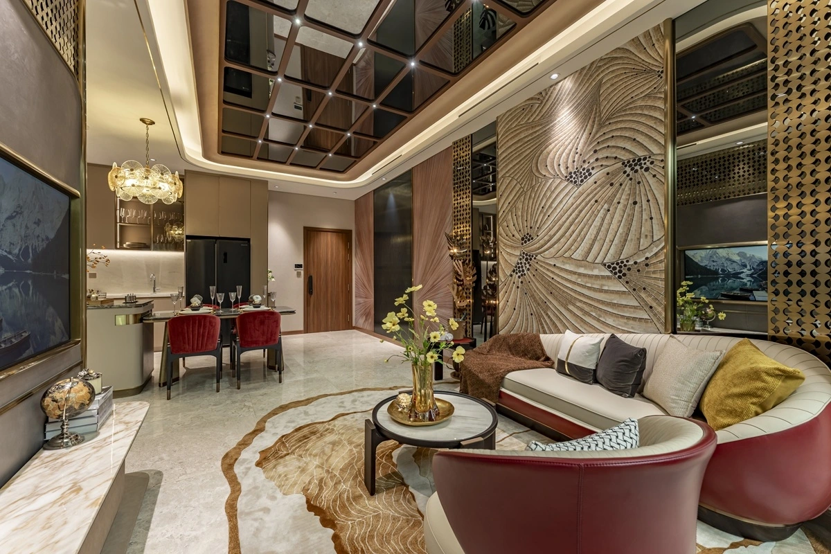 Không gian căn hộ tại The Privé kết hợp hài hòa giữa công năng và tính thẩm mỹ, hướng đến khả năng tùy biến linh hoạt