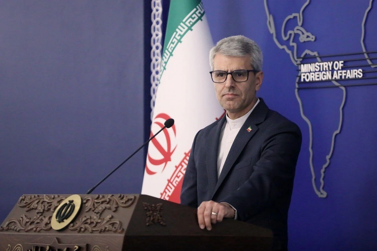 người phát ngôn Bộ Ngoại giao Iran Esmaeil Baqaei. Ảnh: tabnak.ir