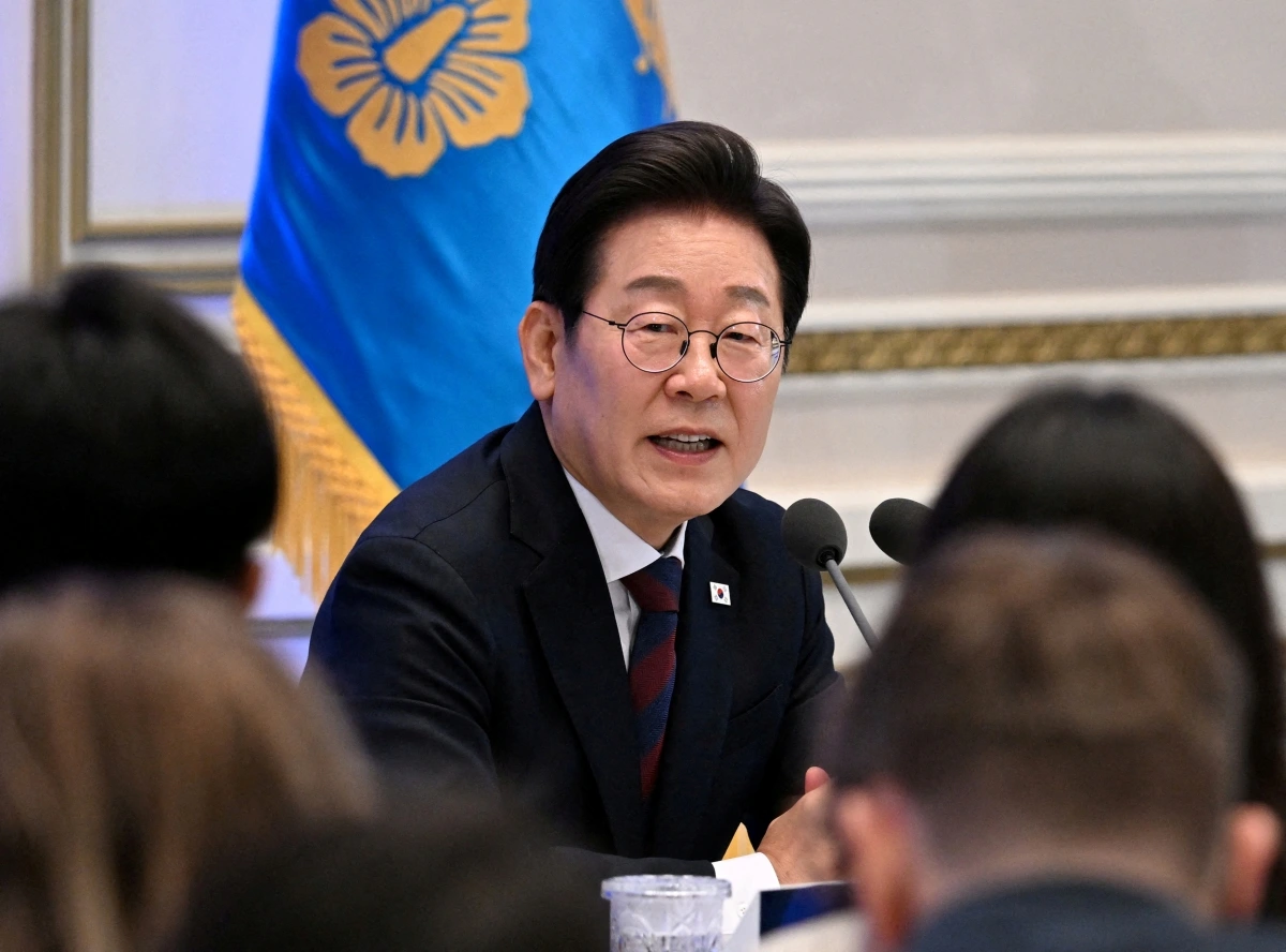 Tổng thống Hàn Quốc Lee Jae Myung. Ảnh: Reuters