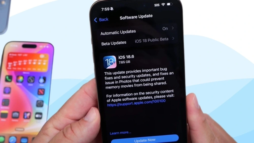 iOS 18.6 mang đến cho người dùng các bản vá bảo mật nhưng đang gây khó chịu về lỗi nóng máy, hao pin?
