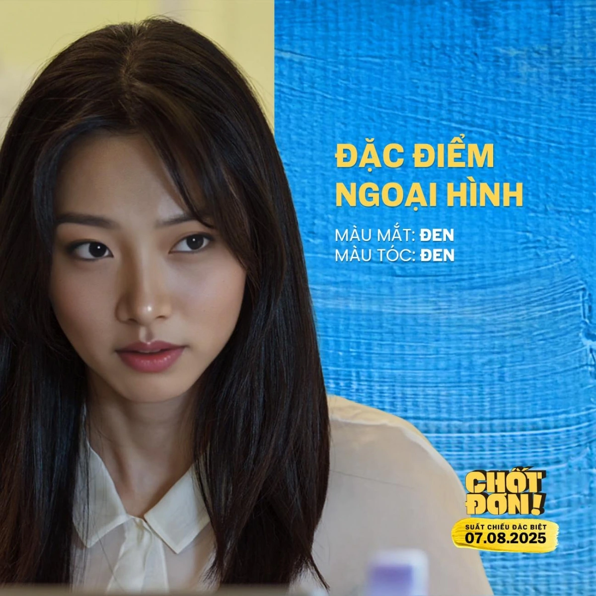 Giới thiệu về Hoàng Linh - nhân vật tạo bằng công nghệ trí tuệ nhân tạo (AI) (Ảnh: Fanpage Phim Chốt đơn)