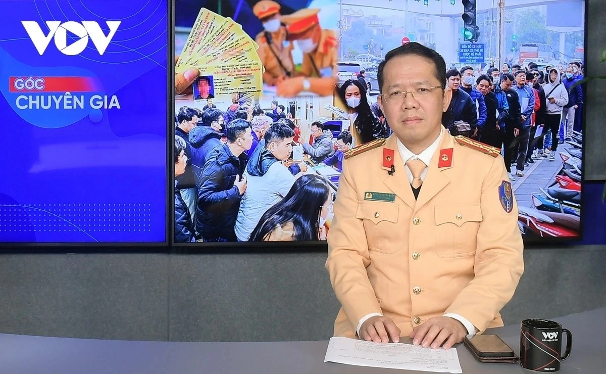 Đại tá Nguyễn Quang Nhật - Trưởng Phòng Hướng dẫn tuyên truyền, điều tra, giải quyết tai nạn giao thông, Cục CSGT