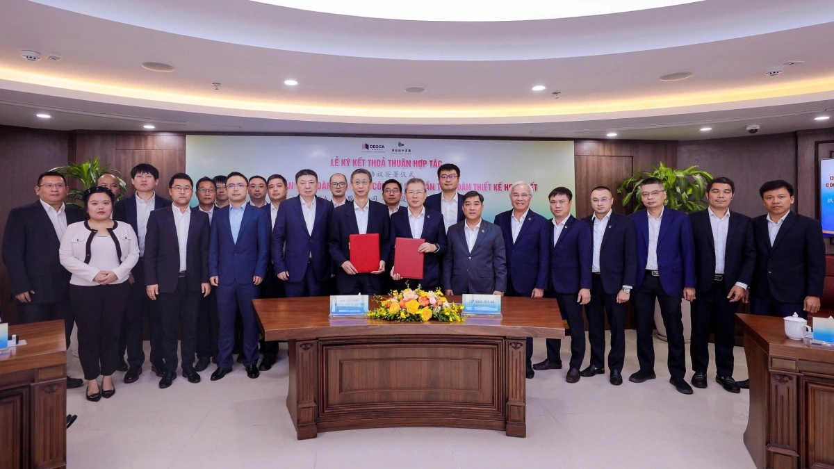 Tập đoàn Đèo Cả ký hợp tác với Tập đoàn Thiết kế Hoa Thiết (Trung Quốc).