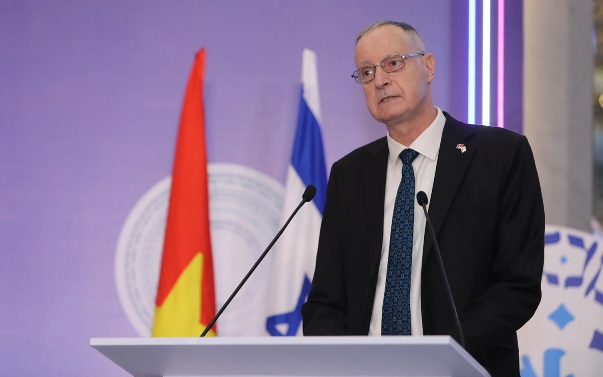 Đại sứ Israel tại Việt Nam, Yaron Mayer (ảnh do Đại sứ quán Israel tại Việt Nam cung cấp).