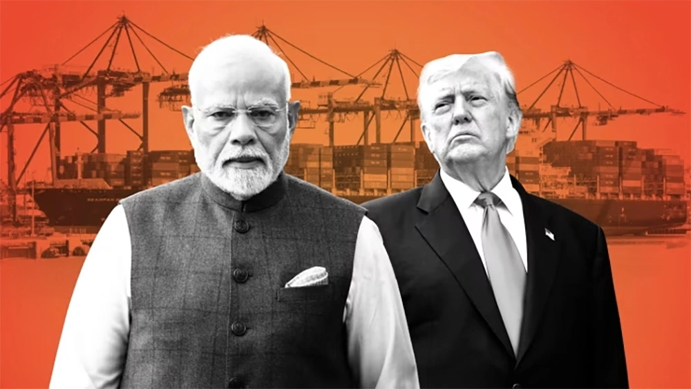 Thủ tướng Ấn Độ Narendra Modi và Tổng thống Mỹ Donald Trump. Ảnh: Financial Times