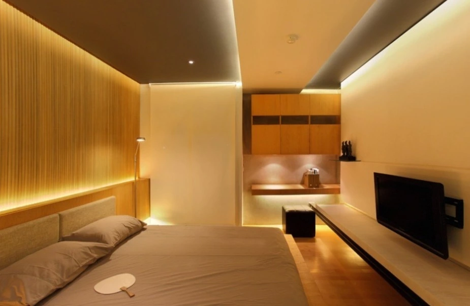 Ánh sáng gián tiếp tạo cảm giác dễ chịu. Ảnh: MXH