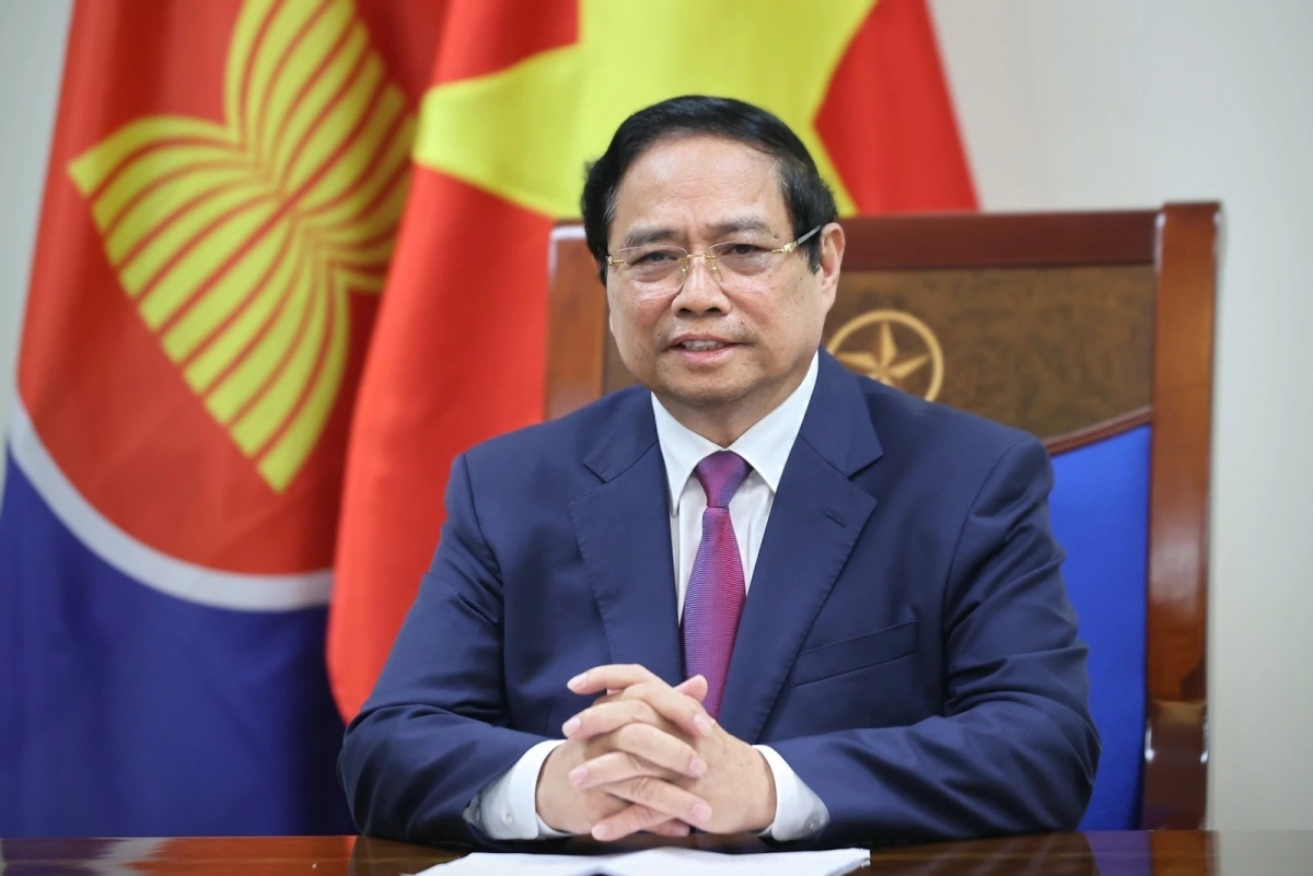 Nhân kỷ niệm 58 năm ngày thành lập Hiệp hội các nước Đông Nam Á (ASEAN) (8/8/1967-8/8/2025) và 30 năm Việt Nam tham gia ASEAN, tối nay (08/08), Thủ tướng Chính phủ Phạm Minh Chính đã gửi Thông điệp đến các nhà lãnh đạo ASEAN và nhân dân ASEAN