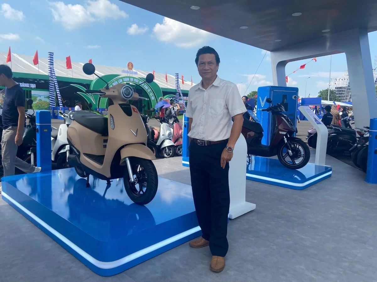 Ông Đặng Văn Tình chia sẻ sự xúc động khi VinFast đang góp phần giúp đất nước rạng rỡ trong kỷ nguyên mới