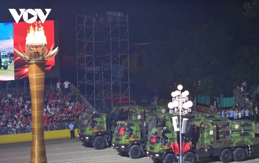 Electronic warfare vehicles jointly developed by the General Staff’s Electronic Warfare Department and Viettel Group