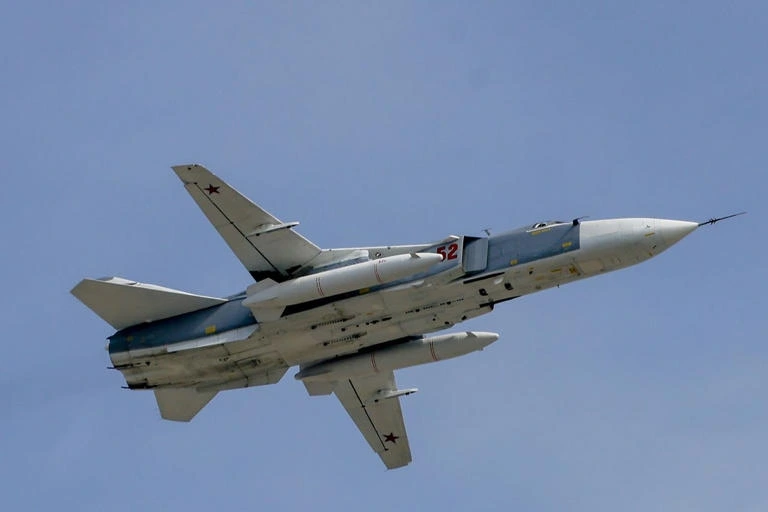 Máy bay chiến đấu Su-24 của Nga. Ảnh: Anadolu Agency 