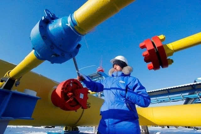Một trạm dầu khí Nga ở vùng Siberia (ảnh: reuters)