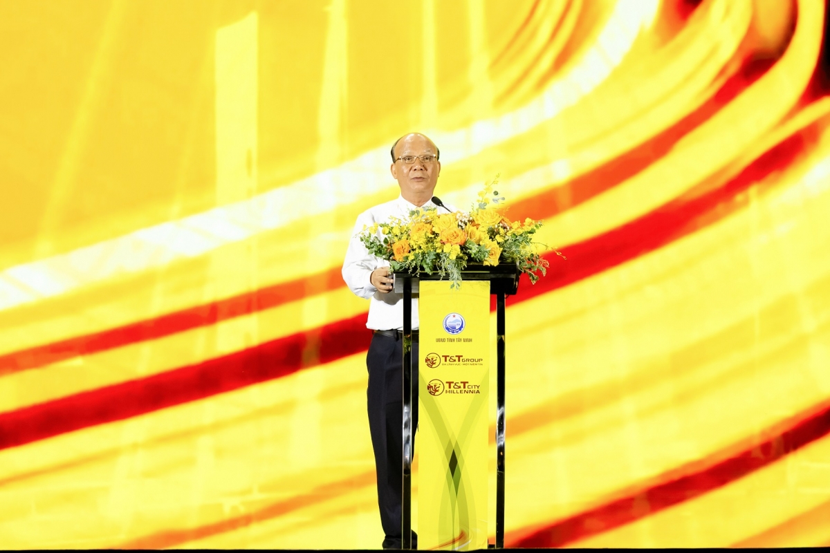 Ông Nguyễn Tất Thắng, Chủ tịch HĐQT Tập đoàn T&amp;T Group phát biểu tại sự kiện