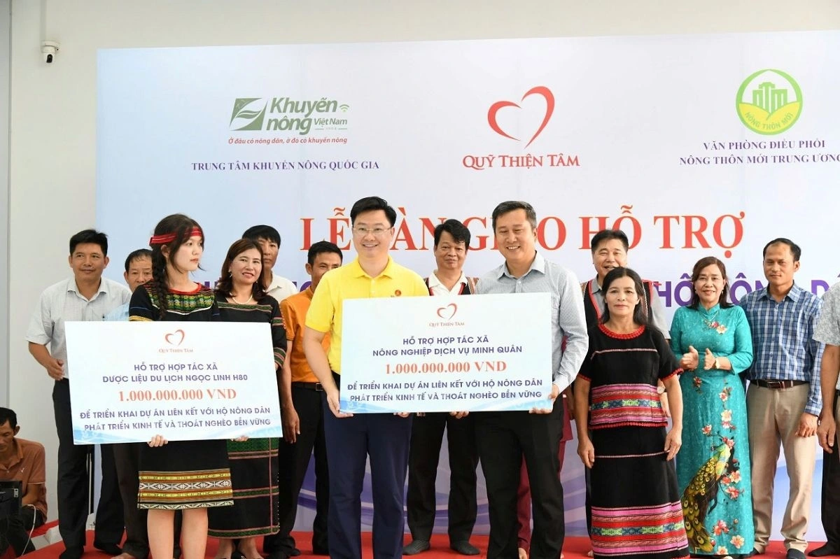 Quỹ Thiện Tâm triển khai cho vay vốn 0% lãi suất nhằm hỗ trợ các hợp tác xã nông nghiệp phát triển và tạo sinh kế cho người nghèo tại địa phương