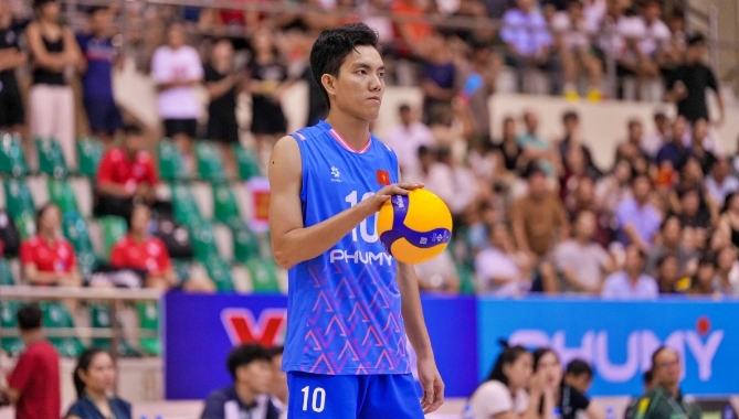 Vietnamese spiker Bich Tuyen (Photo: AVC)