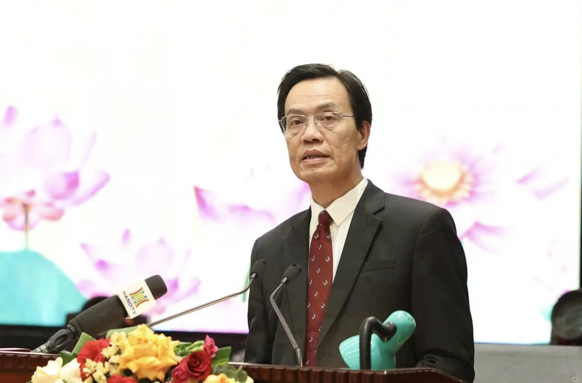 PGS.TS Nguyễn Danh Tiên - Viện trưởng Viện Lịch sử Đảng (Học viện Chính trị Quốc gia Hồ Chí Minh). Ảnh: Kinh tế &amp; Đô thị