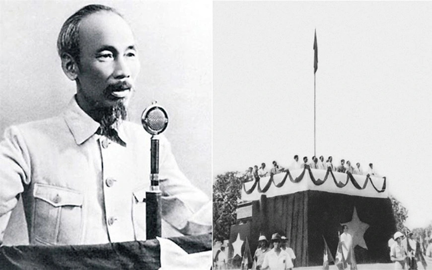Khi Bác Hồ đọc Tuyên ngôn Độc lập, các kỹ thuật viên của Đài TNVN đã truyền trực tiếp âm thanh từ Quảng trường Ba Đình đến hàng triệu trái tim, dù thiết bị thô sơ và điều kiện hết sức khó khăn. Ảnh tư liệu