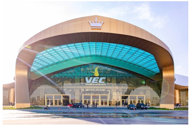VEC xác lập vị thế Top 10 tổ hợp trung tâm triển lãm lớn nhất thế giới. (Nguồn ảnh: Đinh Huy)