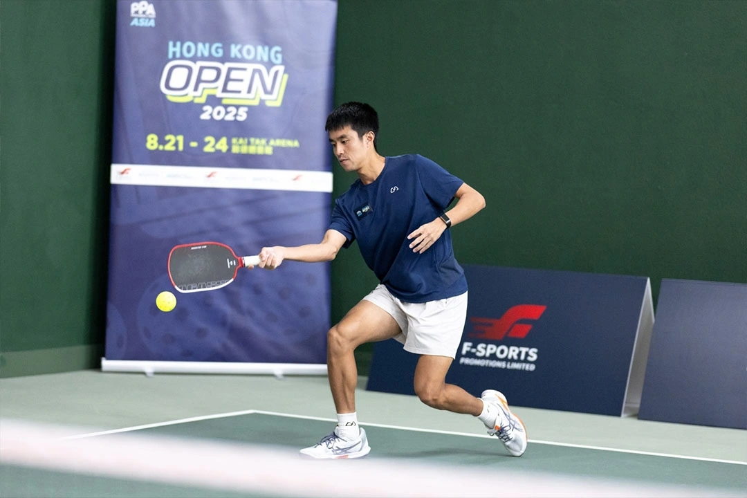 Wong Hong Kit đặt mục tiêu giành Triple Crown trên sân nhà (Ảnh: PPA Tour Asia Hong Kong Open 2025).