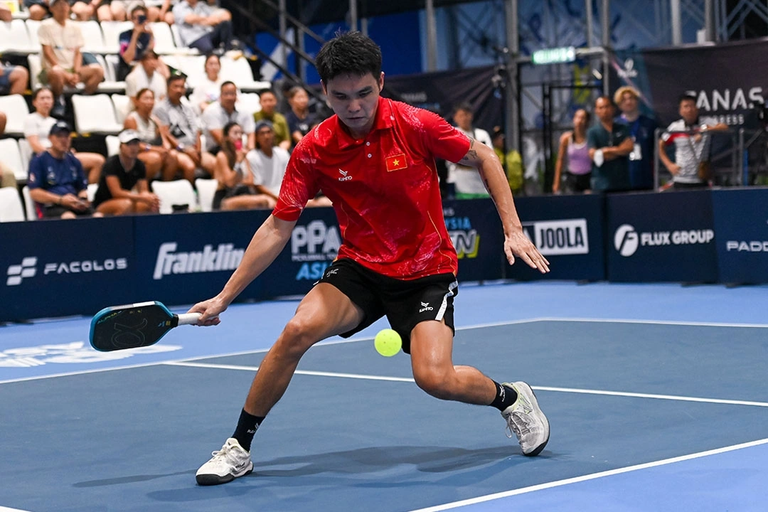 Trịnh Linh Giang đang giữ vị trí số 1 trên bảng xếp hạng pickleball châu Á. (Ảnh: UPA).