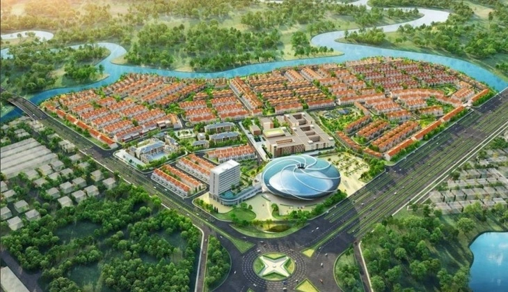 Bất động sản Đà Lạt Valley là chủ đầu tư dự án khu đô thị Aqua Waterfront City (Ảnh minh họa: KT)