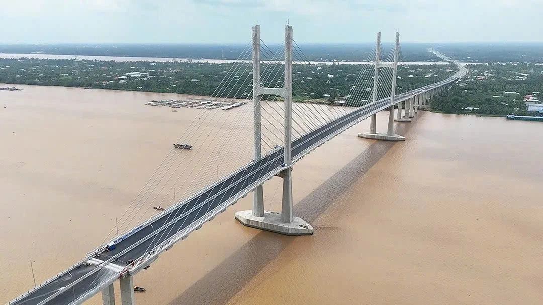 Cầu Rạch Miễu 2 sẽ khánh thành đưa vào khai thác vào ngày 19/8.