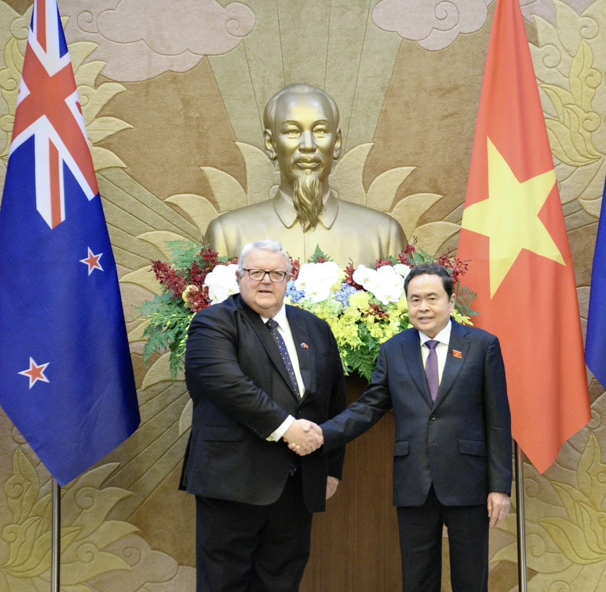 Chủ tịch Quốc hội Trần Thanh Mẫn cho rằng, Việt Nam và New Zealand đã đạt được nhiều thành tựu đáng ghi nhận trong hợp tác kinh tế và thương mại.