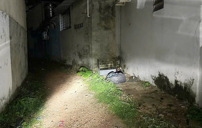 Hiện trường nơi Châu Phú Tính ra tay với ông P. Ảnh: N.T