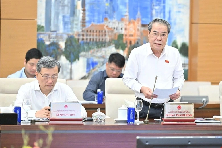 Chủ nhiệm Ủy ban Dân nguyện và Giám sát Dương Thanh Bình. Ảnh: Quốc hội