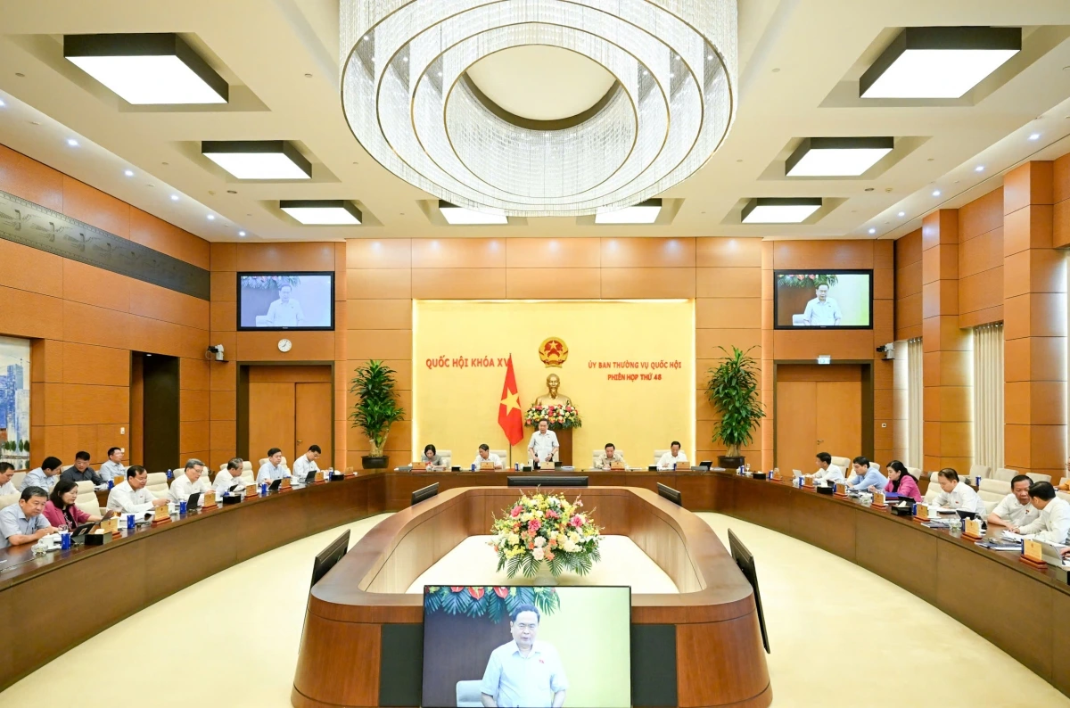 Ủy ban Thường vụ Quốc hội khai mạc Phiên họp thứ 48.