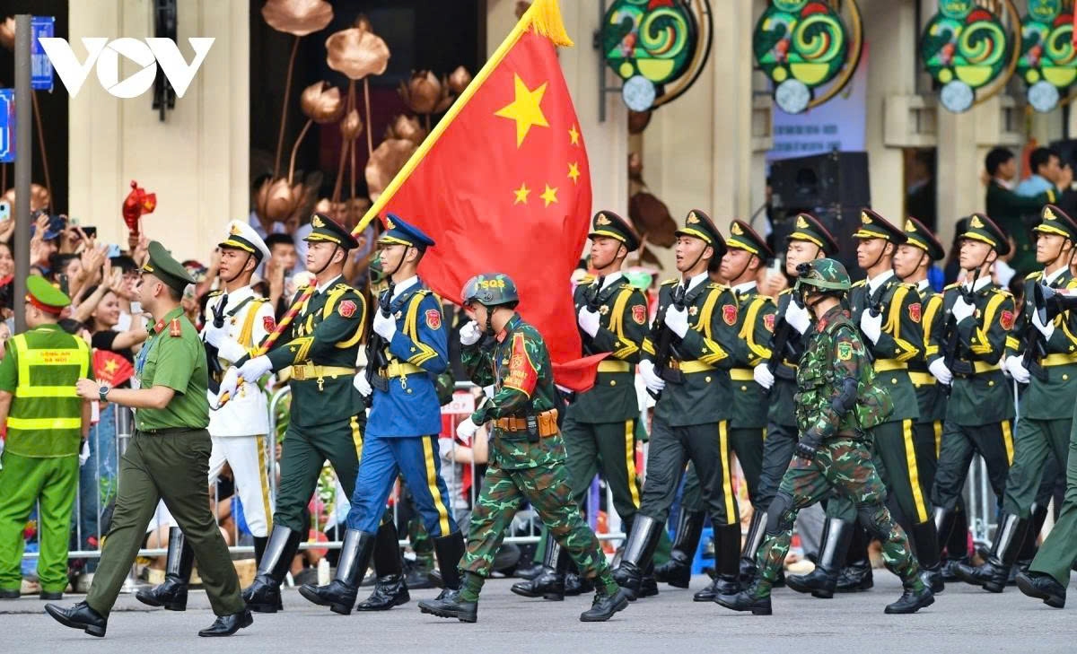 The event also welcomes the participation of several foreign military contingents from Russia, China, Laos, and Cambodia, symbolising international solidarity.
