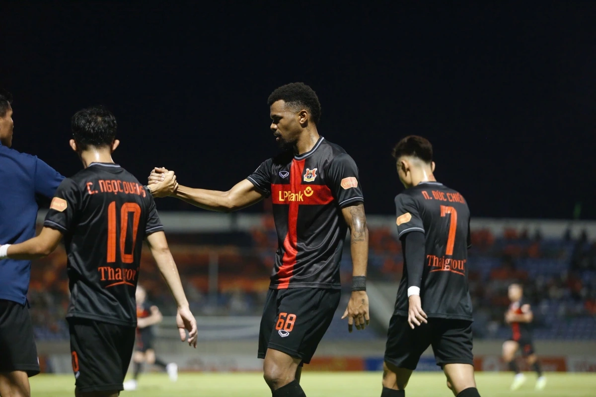 Ninh Bình duy trì mạch toàn thắng ở V-League 2025/2026. (Ảnh: VPF). 