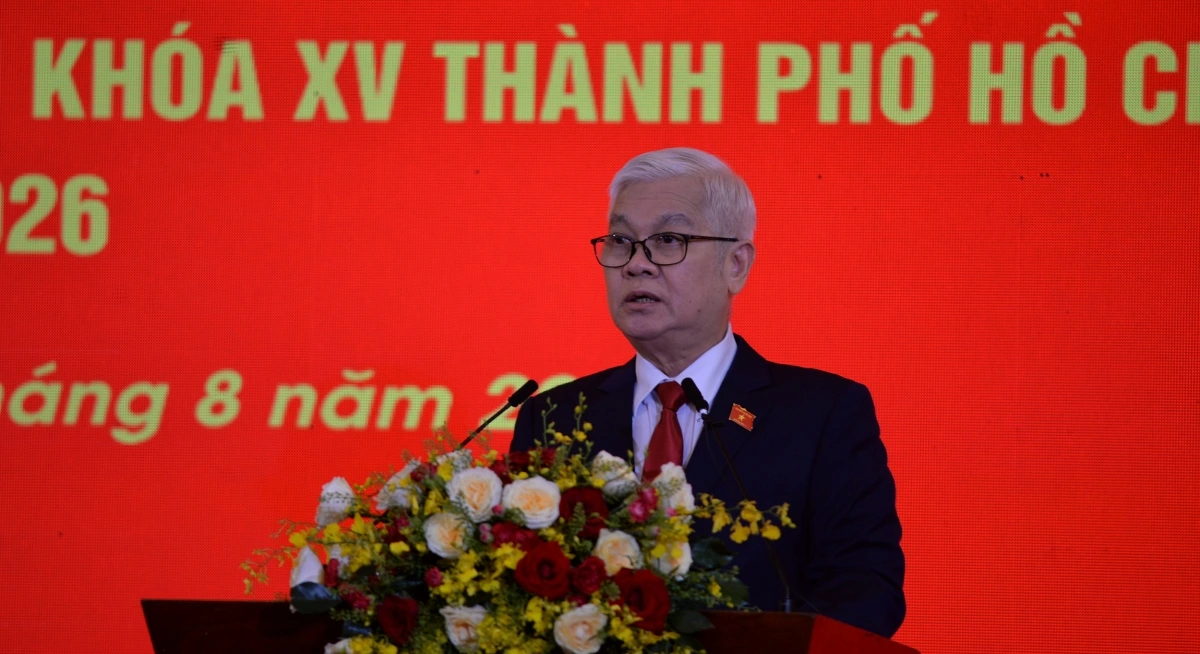 Ông Nguyễn Văn Lợi, Trưởng Đoàn Đại biểu Quốc hội TP.HCM khóa XV