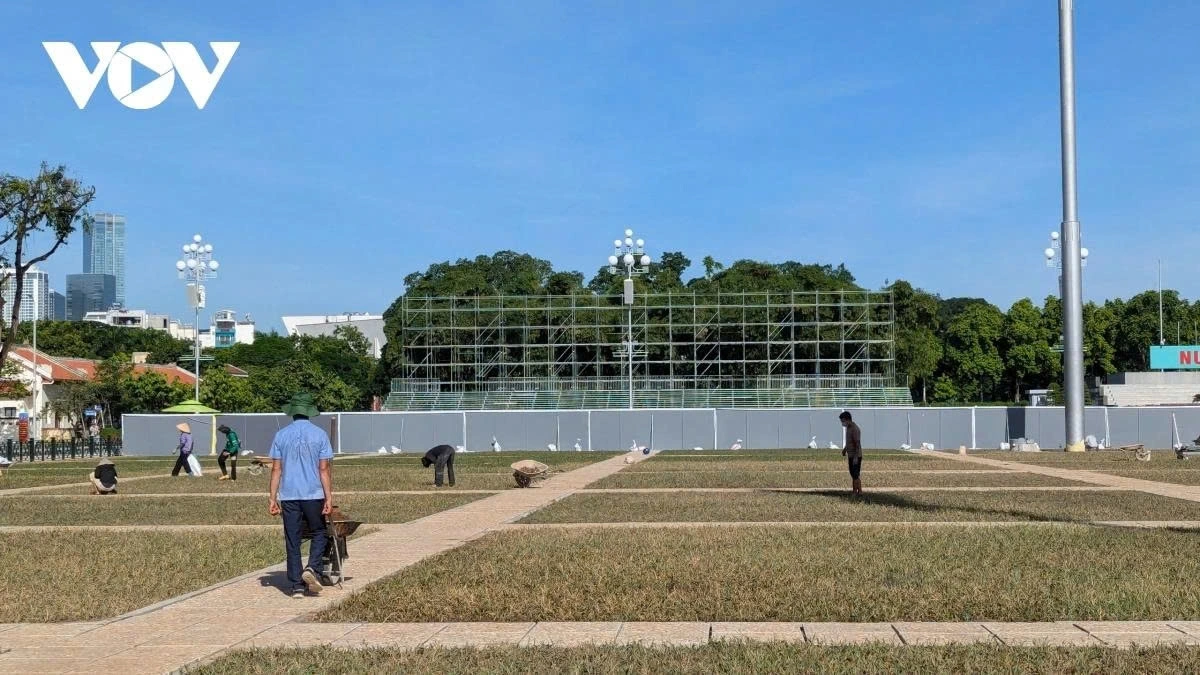 Launched on June 9, the project includes several large-scale components, including demolishing villas, expanding grass plots, building security fences, and installing the communication system.