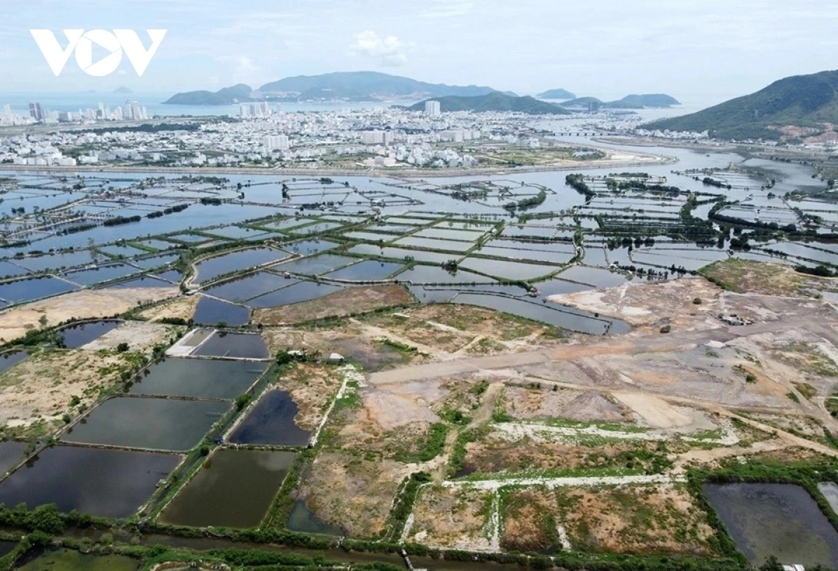Khu vực phía Nam Nha Trang nơi sẽ xây dựng Khu đô thị hỗn hợp