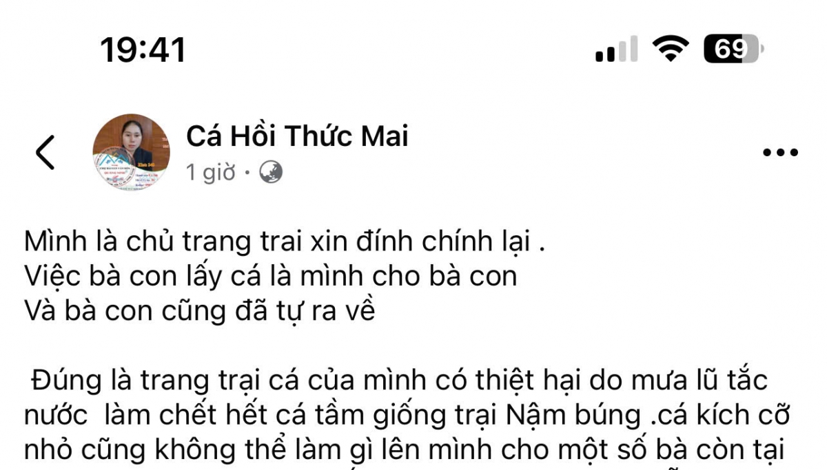 Chủ trang trại lên tiếng về sự việc