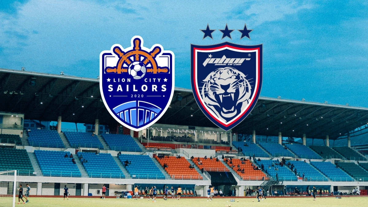 Johor Darul Tazim chạm trán Lion City Sailors ở vòng đầu tiên.