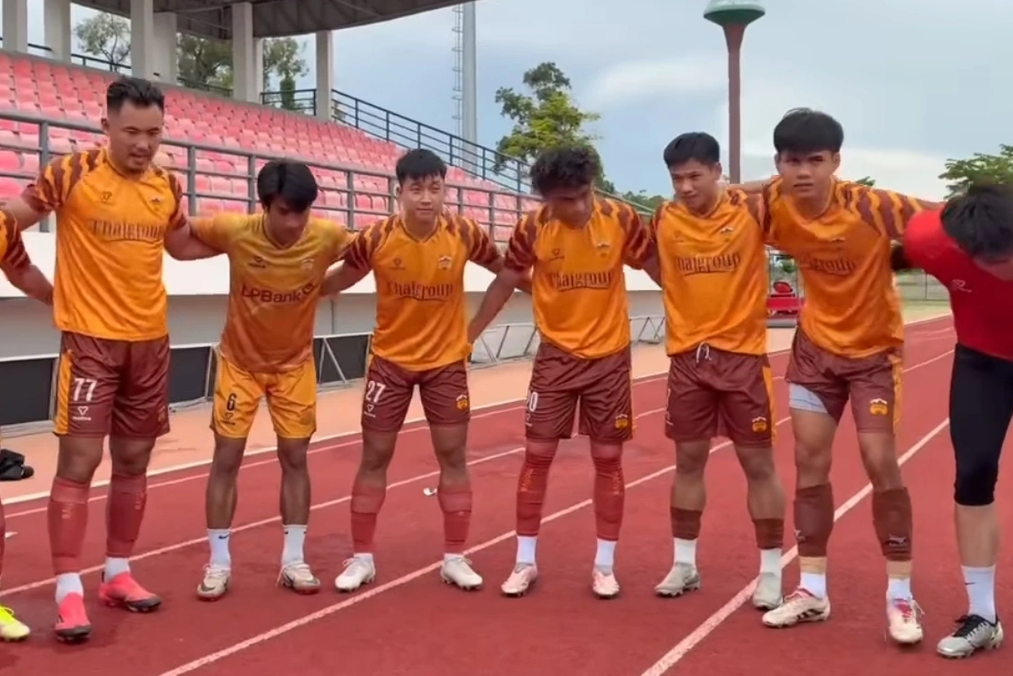 HAGL không biết mùi chiến thắng khi đá giao hữu ở Thái Lan (Ảnh: HAGL).