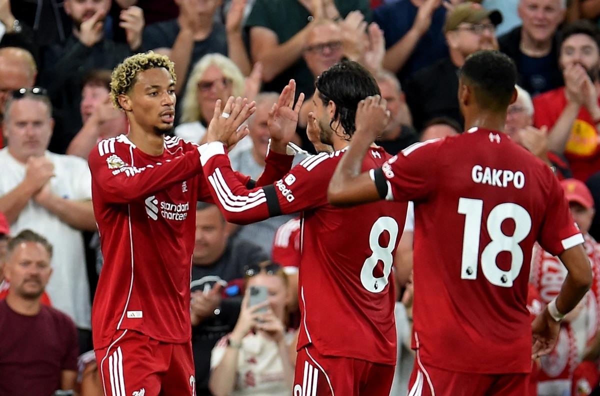 Hugo Ekitike tiếp tục tỏa sáng trong màu áo Liverpool. (Ảnh: Reuters)