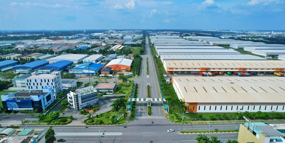 Khu vực Bình Dương cũ được định hướng phát triển công nghiệp (ảnh: Thiên Lý)
