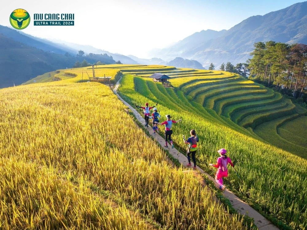 Athletes compete in the 2024 “Mucangchai Ultra Trail” International Marathon
(Photo: Organising Board)
