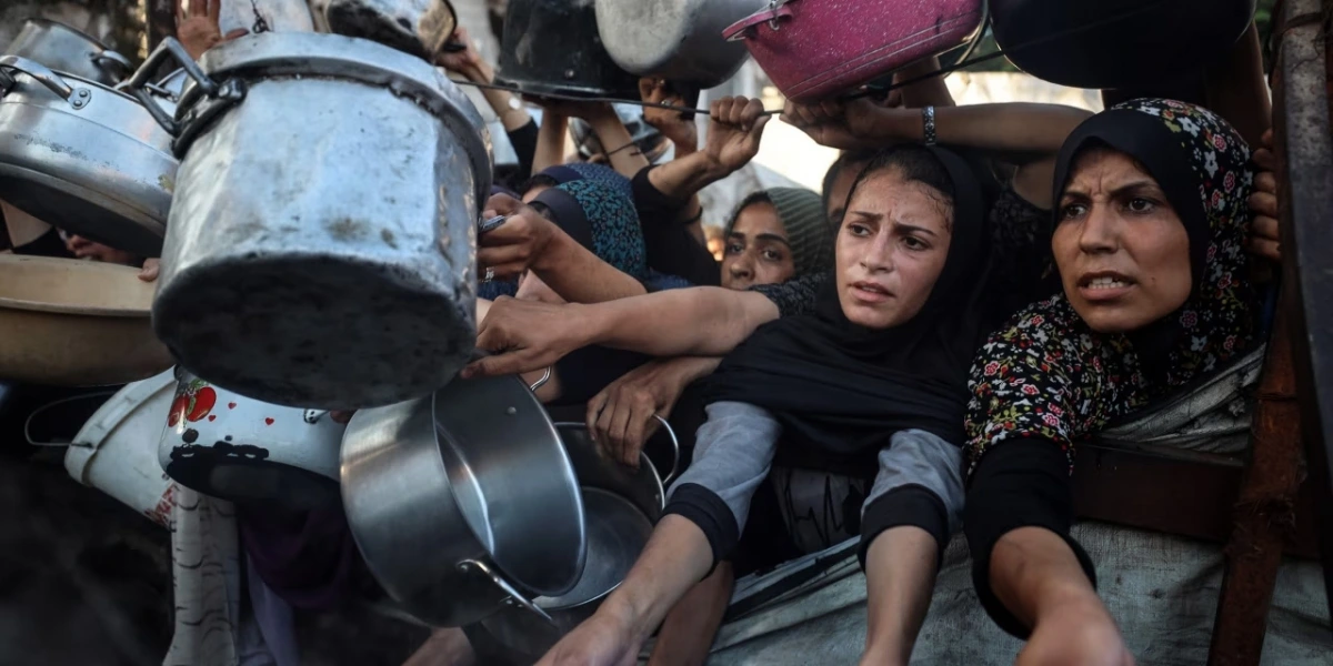 Thành phố Gaza và vùng phụ cận đã hội đủ các tiêu chí để được tuyên bố là rơi vào nạn đói. Ảnh: WSJ