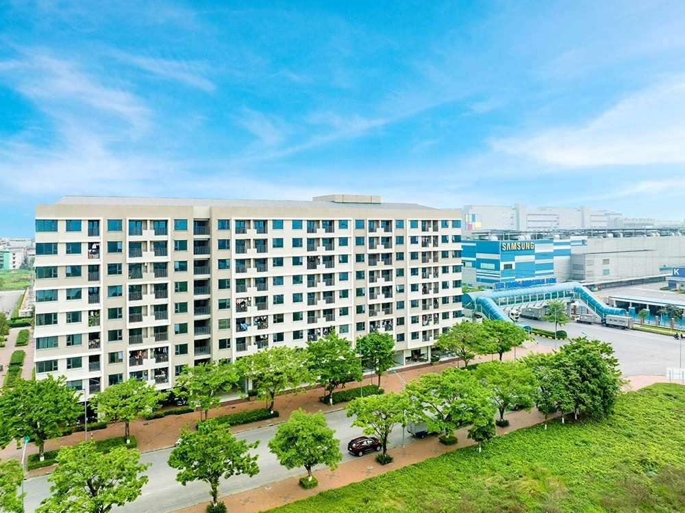 Nhà ở xã hội do Viglacera xây dựng tại KCN Yên Phong, Bắc Ninh